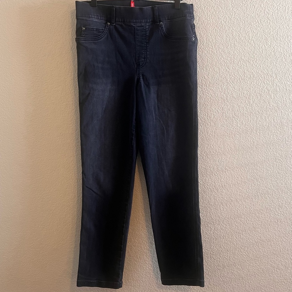 Spanx Pull-On Ankle Black Jegging Jeans Size Medium